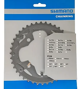 COROA ENGRENAGEM SHIMANO ALIVIO FC-M4000 40D