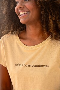 Cropped Estonada Off White