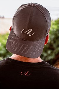 Boné Beisebol Cinza