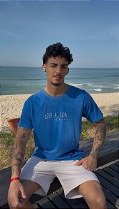 Camiseta Estonada Azul Royal