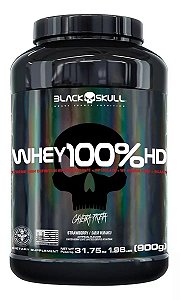 WHEY 100% HD BLACK SKULL POTE 900G