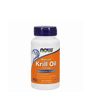 Oleo de KRILL OIL 500MG - 60 capsulas  - Now Foods