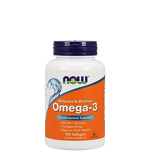 OMEGA-3 1000MG  100 CAPS - NOW FOODS