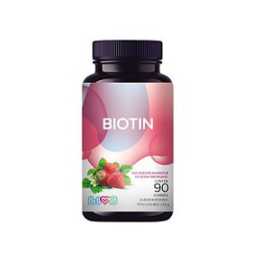 Biotina 90 gomas Crescimento Cabelo e unhas - LIVS Gummies