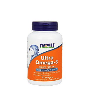 Ultra Ômega 3  Now Foods 90 softgels - Importado