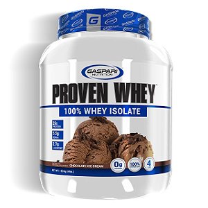 Proven Whey Protein  Isolada 4lbs/1810g  Chocolate - Gaspari Nutrition