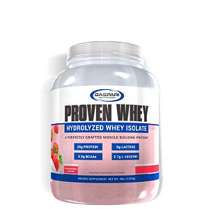 Gaspari Nutrition PROVEN WHEY 4LBS/1810G  STRAWBERRY & CREAM