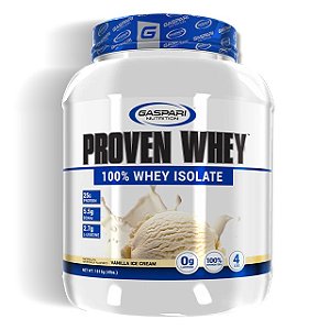 Proven Whey Protein Isolada 4lbs/1810gr  Vanilla - Gaspari Nutrition