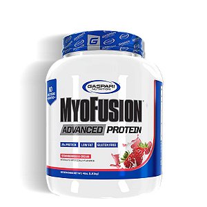 Gaspari Nutrition Myofusion Whey Protein 4lbs Morango creme
