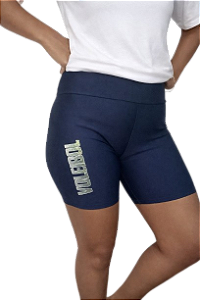 SHORTS SUPLEX MARINHO BRILHO VOLEIBOL