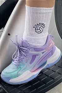 MEIA BRANCA CANO MÉDIO BOLA