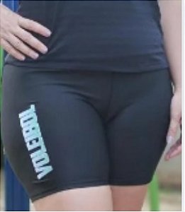 SHORTS SUPLEX PRETO PLUS BRILHO