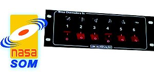 MESA CHAVEADORA DE 6 CANAIS 127V OU 220 V