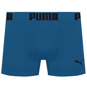Cueca Boxer Puma Sem Costura - Azul Petróleo G