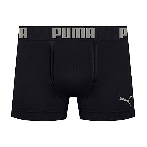 Cueca Boxer Puma Sem Costura - Preto EG (GG)