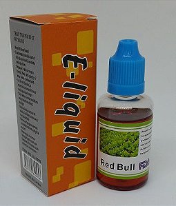E-LIQUID E-HEALTH  CIGARRO ELETRONICO COM NICOTINA 18MG SABOR RED BULL 30ML