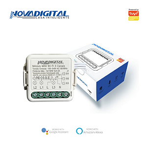 MINI MÓDULO INTELIGENTE 3 CANAIS WIFI