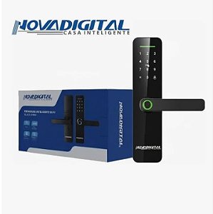 Fechadura Inteligente Wi-fi NOVADIGITAL Preta