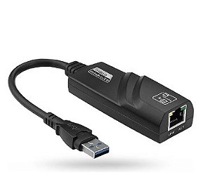 Adaptador USB 3.0 Gigabit RJ45 Ethernet
