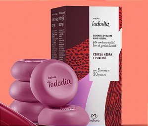 Sabonete Natura Tododia Cereja Negra 5 un
