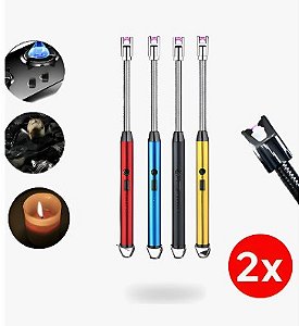 Acendedor Elétrico Premium Recarregável para Vela