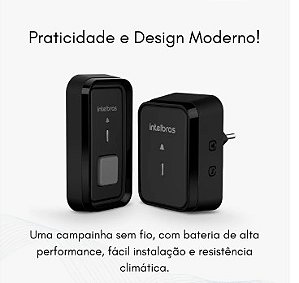 Campainha Sem Fio Intelbras CIB 101