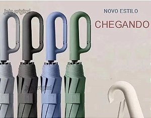 Guarda-chuva automático com fivela reforçado