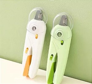 Tesoura Pet Cortador Unhas com Luz LED