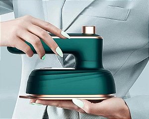 Mini Ferro de Passar Roupas Portátil Bivolt