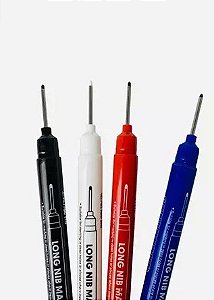 Canetas Marcadoras Permanente Ponta Longa 20mm