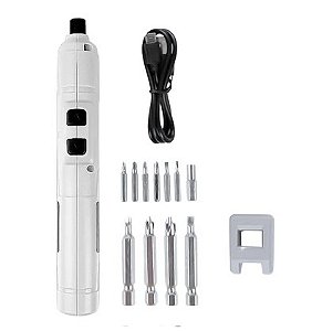 Parafusadeira Elétrica Recarregável 12 Bits