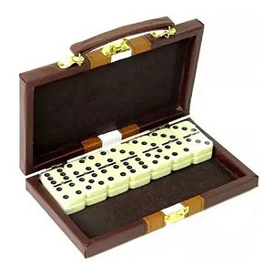 Dominó Profissional 10mm com Maleta Couro