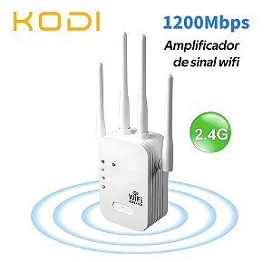 Repetidor Wi-Fi 2.4G G8 com Porta Gigabit Bivolt