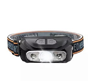 Lanterna de Cabeça Led Alta Potência USB Bivolt