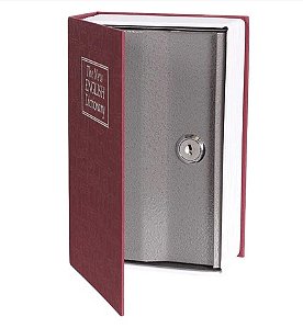 Cofre Camuflado Livro Dicionário com Chave
