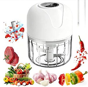 Mini Processador Triturador Sem Fio 250ML