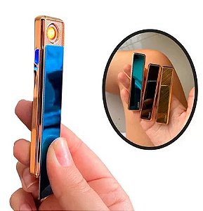 Isqueiro USB Eletrônico Portátil Recarregável