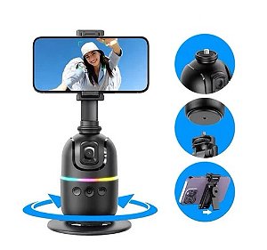 Suporte Celular e Câmera 360° Controle por Gestos