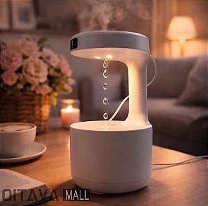 Umidificador Difusor Anti-Gravidade 800ml Branco