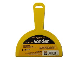 ESPATULA PLASTICA LISA 6" (152MM) VONDER