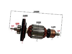 ROTOR 127V PARAFUSADEIRA ELETRICA BOSCH GSR 7-14 E ORIGINAL