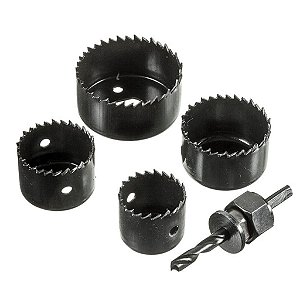 KIT SERRA COPO AÇO CARBONO 5 PÇS 32 A 59MM STAMACO