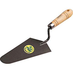 COLHER DE PEDREIRO 8" TRAMONTINA COM CABO MADEIRA