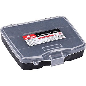 ORGANIZADOR PLASTICO 8 DIVISORIAS 165X140X35MM WORKER