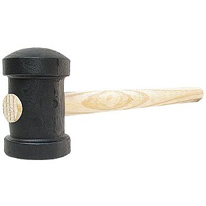 MARTELO DE BORRACHA 80MM PRETO THOMPSON