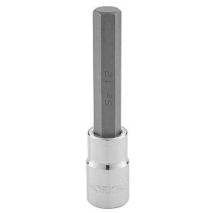 CHAVE SOQUETE LONGA 1/2" HEXAGONAL 5MM WORKER