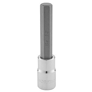 CHAVE SOQUETE LONGA 1/2" HEXAGONAL 7MM WORKER
