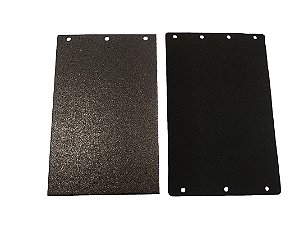 KIT 2 PLACA BASE E 2 PLACA CARBONADA LIXADEIRA MAKITA MBS400