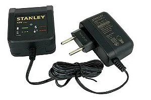 CARREGADOR DE BATERIA STANLEY 12V BIVOLT SCD121, SCH121