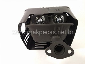 DESCARGA ESCAPE MOTOR BRANCO 5.5HP 6.5HP 7HP